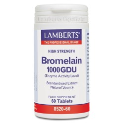 Bromelina 1000 GDU. La enzima digestiva natural de piña en lineaysalud