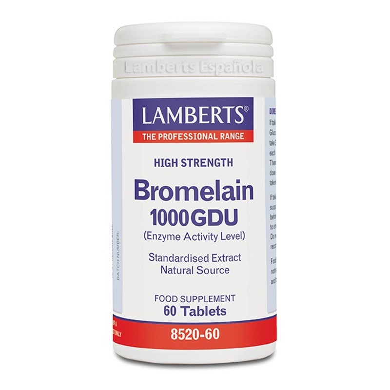 Bromelina 1000 GDU. La enzima digestiva natural de piña en lineaysalud