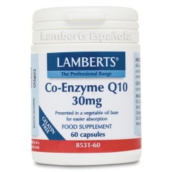 Co-Enzima Q10 30 mg o ubiquinol. Lamberts|tiendaonline.lineaysalud.com