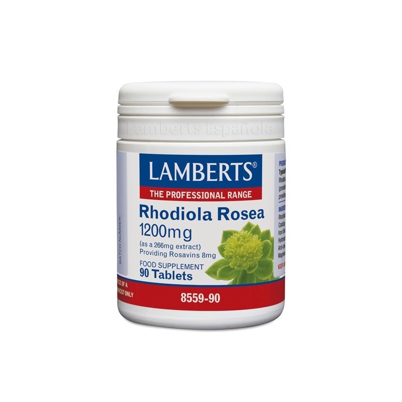 Comprar Rhodiola Rosea 1200 mg con 8mg de Rosavinas en lineaysalud.com