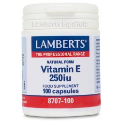 Comprar Vitamina E Natural 250UI (d-alfa-tocoferol) en lineaysalud.com