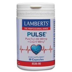 PULSE ® de Lamberts 90 cápsulas. Ácido graso Omega 3 con coenzima q10