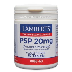P5P Piridoxal 5 Fosfato o Vitamina B6 en forma activa 60 cap.  blandas