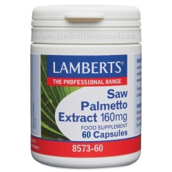 Saw palmetto (Serenoa repens) en extracto concentrado 160 mg. 60 cap.
