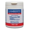 Vitamina D3 2000 de Lamberts| tiendaonline.lineaysalud.com