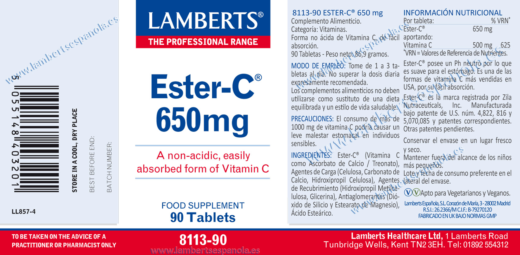 Ester C 650 mg